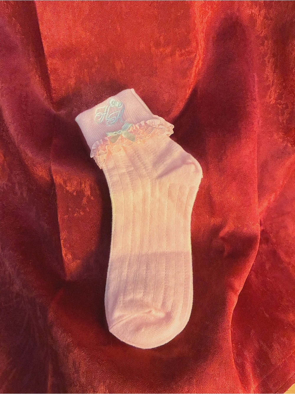 Hello Kitty Ruffle Socks